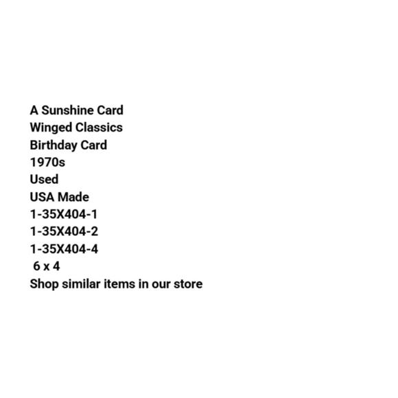 Lot 3 Vtg MCM Birthday Card USA 1970s Embossed Cardinal Bird Winged Classic - Picture 2 of 15